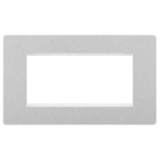 BG Electrical Euro Module - 4 module - rectangular