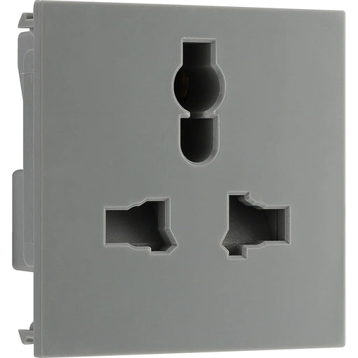 BG Electrical Euro Module - Universal unswitched socket