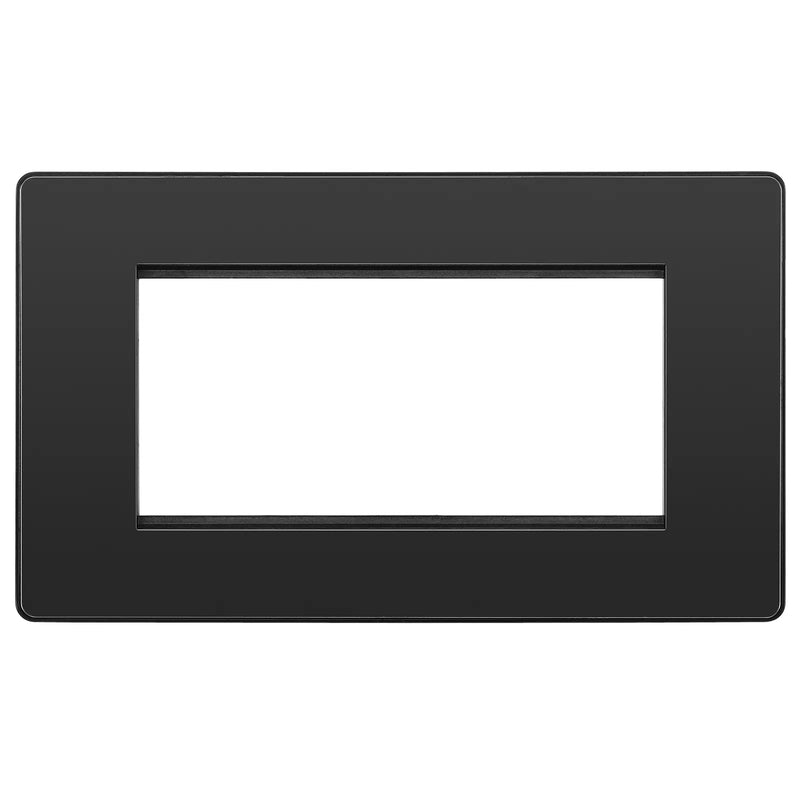 BG Electrical Euro Module - 4 module - rectangular