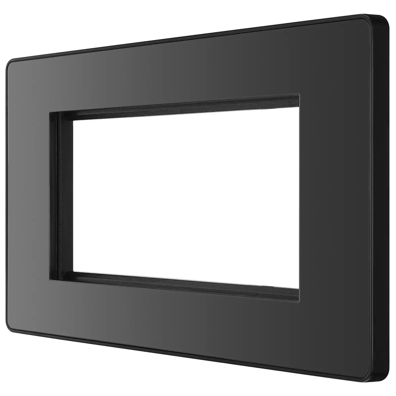BG Electrical Euro Module - 4 module - rectangular