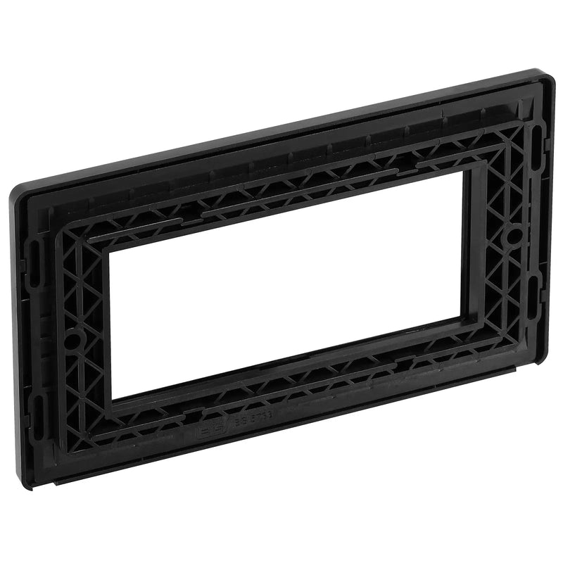 BG Electrical Euro Module - 4 module - rectangular