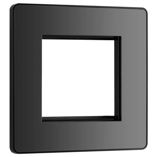 BG Electrical Euro Module - 2 module - square