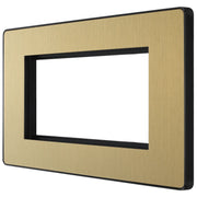 BG Electrical Euro Module - 4 module - rectangular