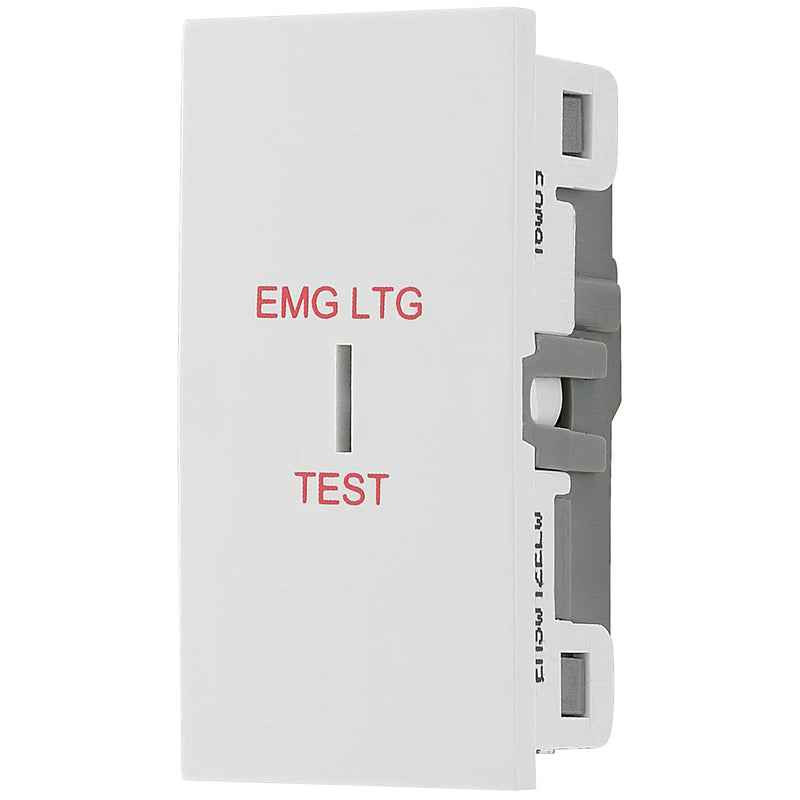 BG Electrical Euro Module - 20 AX 2 way, key switch, emergency lighting
