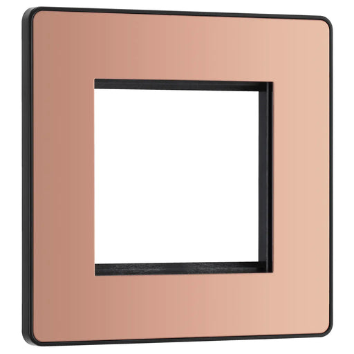 BG Electrical Euro Module - 2 module - square