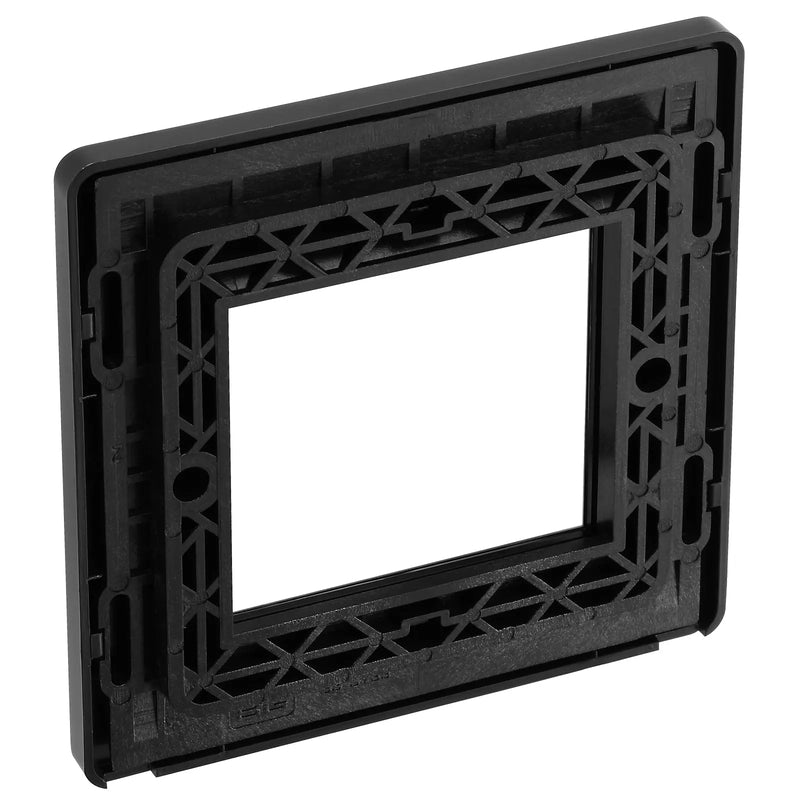 BG Electrical Euro Module - 2 module - square