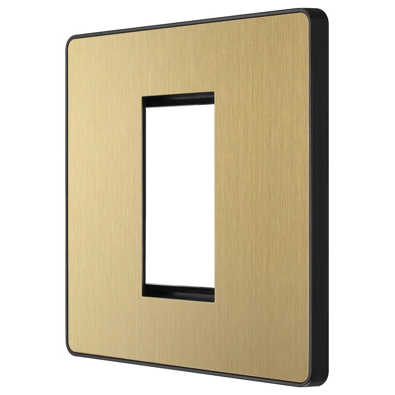 BG Electrical Euro Module - 1 module - square
