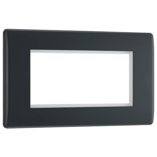 BG Electrical Euro Module - 4 module - rectangular