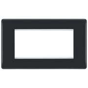 BG Electrical Euro Module - 4 module - rectangular