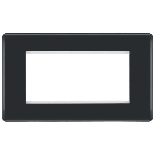 BG Electrical Euro Module - 4 module - rectangular
