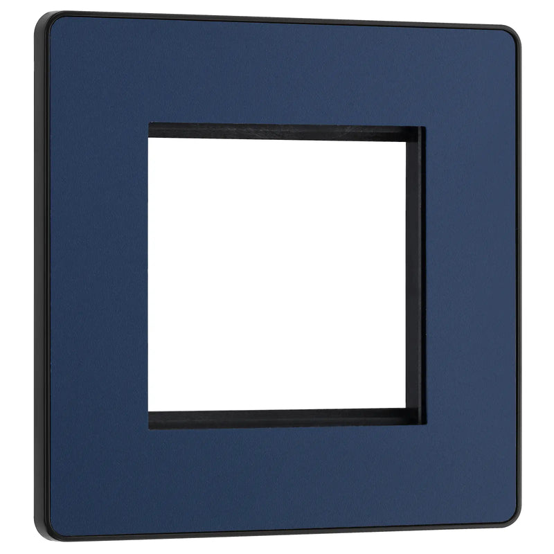 BG Electrical Euro Module - 2 module - square