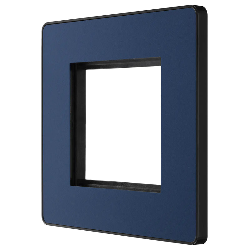 BG Electrical Euro Module - 2 module - square