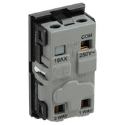 BG Electrical Euro Module - 20 AX 2 way, key switch, emergency lighting