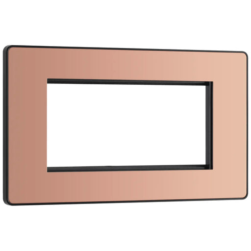 BG Electrical Euro Module - 4 module - rectangular