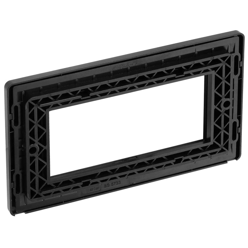 BG Electrical Euro Module - 4 module - rectangular