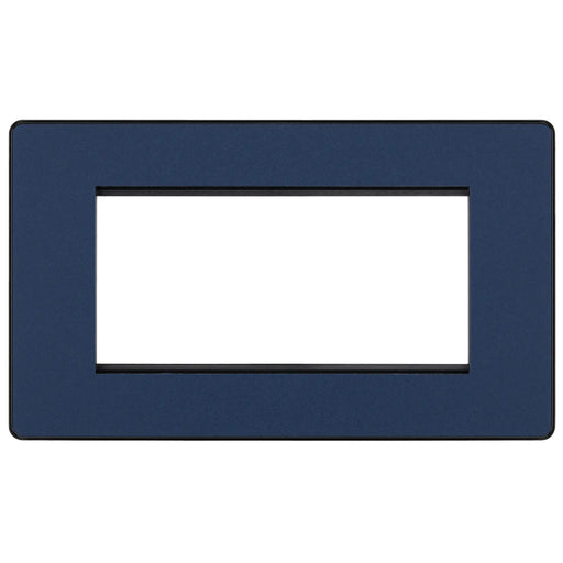 BG Electrical Euro Module - 4 module - rectangular