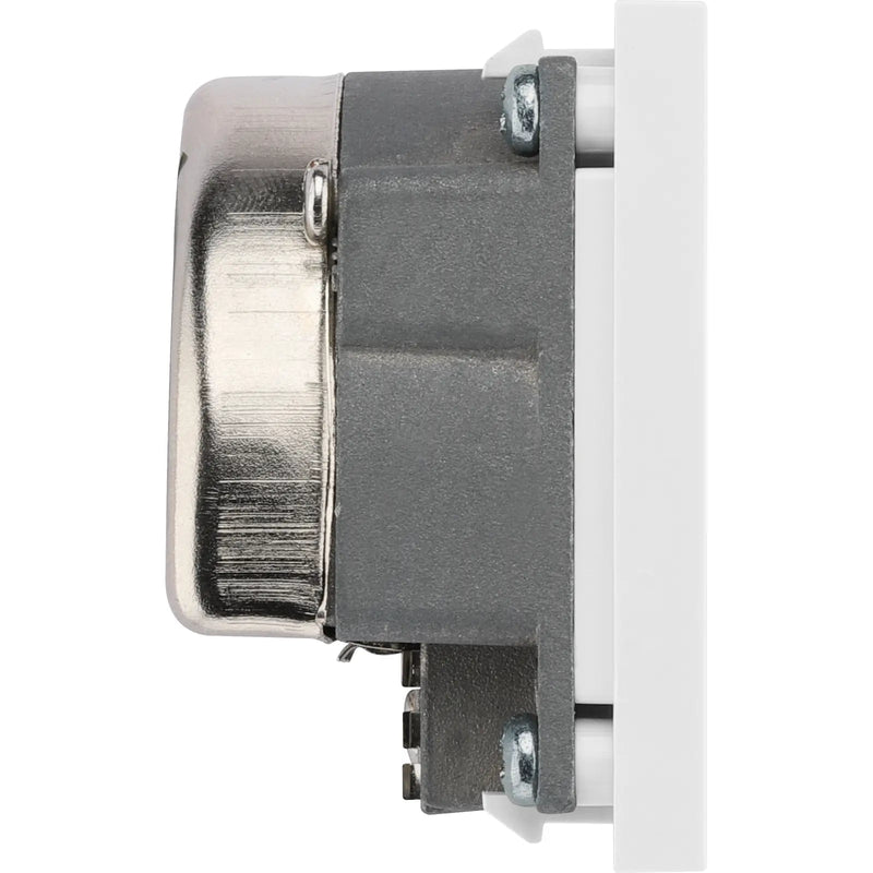 BG Electrical Euro Module - TV and radio - TV IEC male radio IEC female
