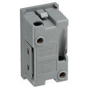 BG Electrical Euro Module - 16A 2 pin, unswitched socket