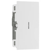 BG Electrical Euro Module - 20 Amp double pole key switch