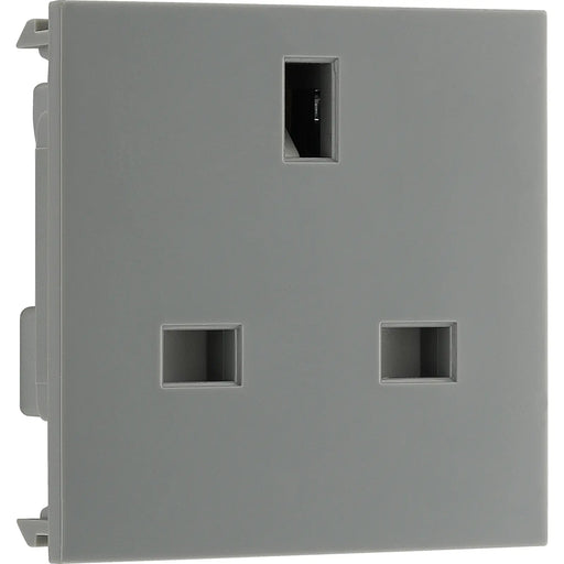 BG Electrical Euro Module - 13A (UK) unswitched socket