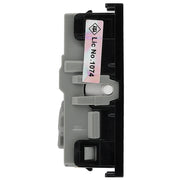 BG Electrical Euro Module - 20 Amp double pole key switch