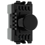 BG Electrical Grid - 2 way, Intelligent Dual Mode Dimmer (EVOLVE BLACK)