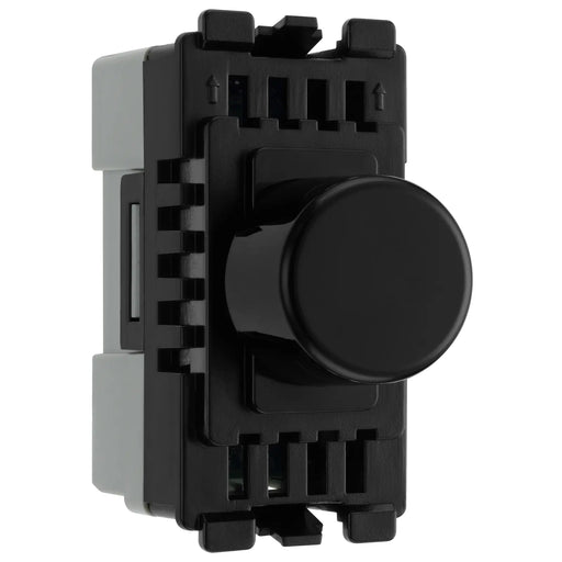 BG Electrical Grid - 2 way, Intelligent Dual Mode Dimmer (EVOLVE BLACK)