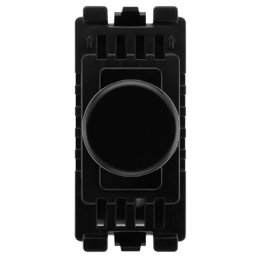 BG Electrical Grid - 2 way, Intelligent Dual Mode Dimmer (EVOLVE BLACK)