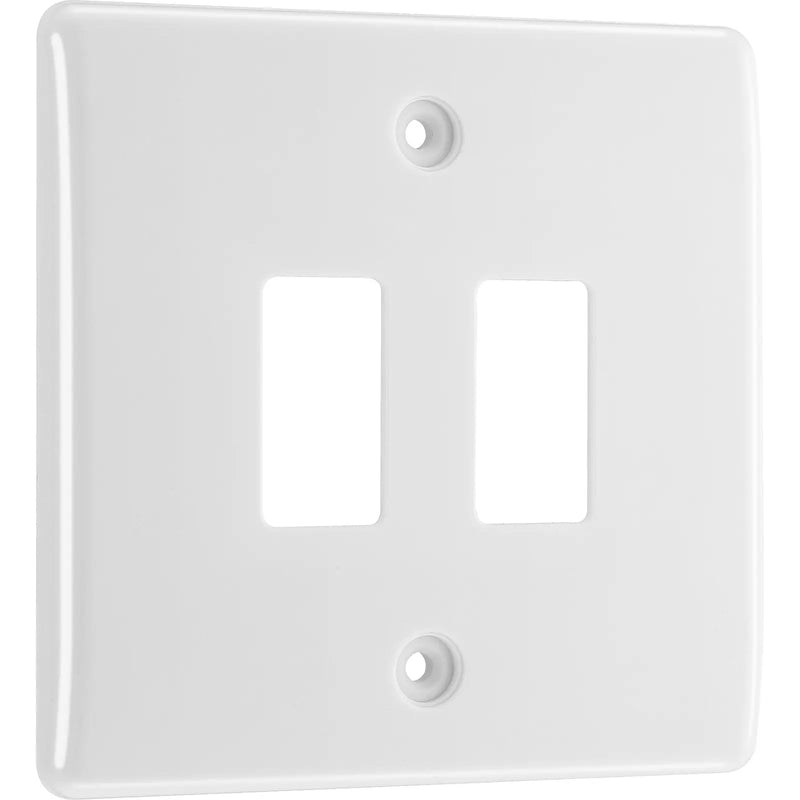 BG Electrical Grid - 2 module, square