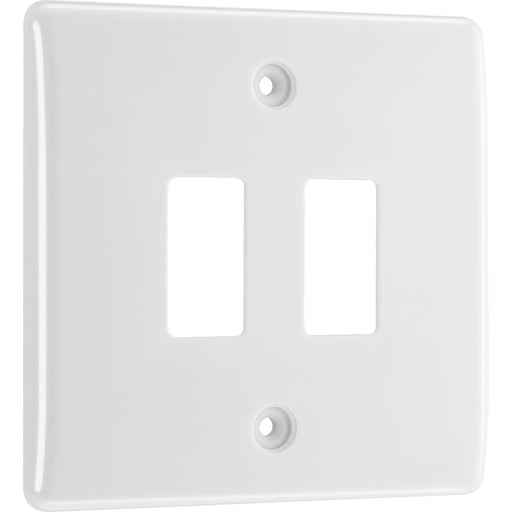 BG Electrical Grid - 2 module, square