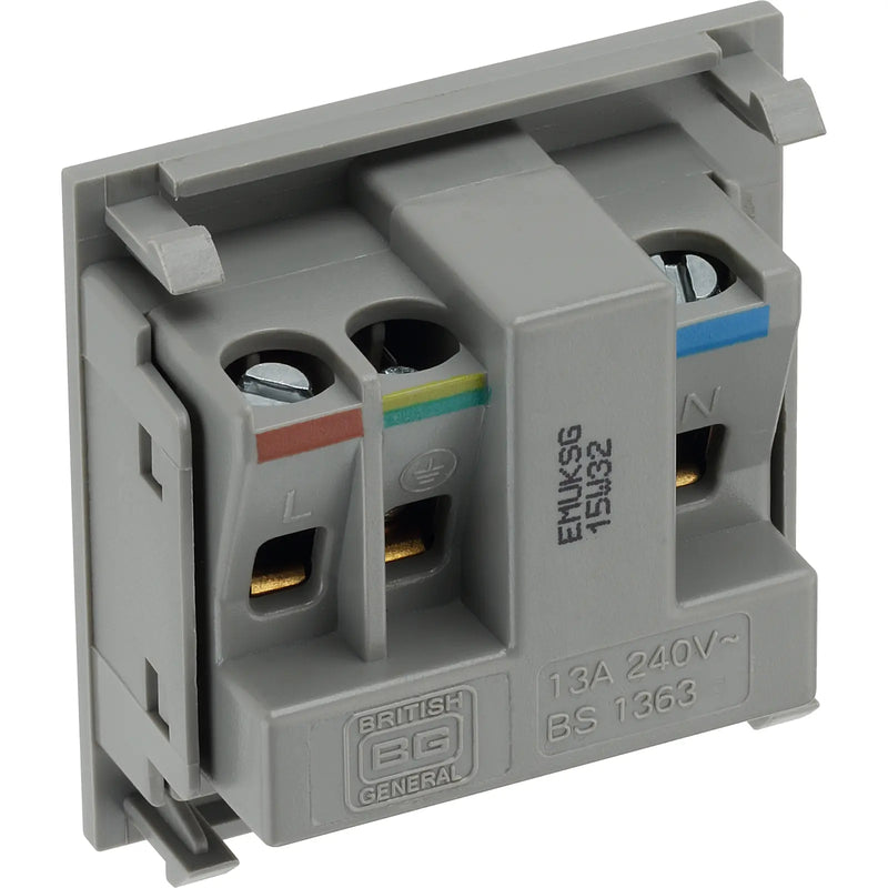 BG Electrical Grid - 3 module, rectangular