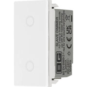 BG Electrical Grid - 2 way, retractive, printed PRESS, centre off