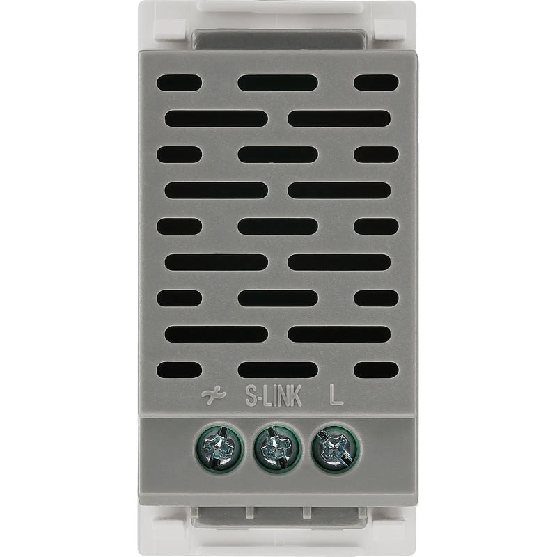 BG Electrical Grid - 2 way, retractive, printed PRESS, centre off