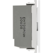 BG Electrical Grid - 2 way, retractive, printed PRESS, centre off