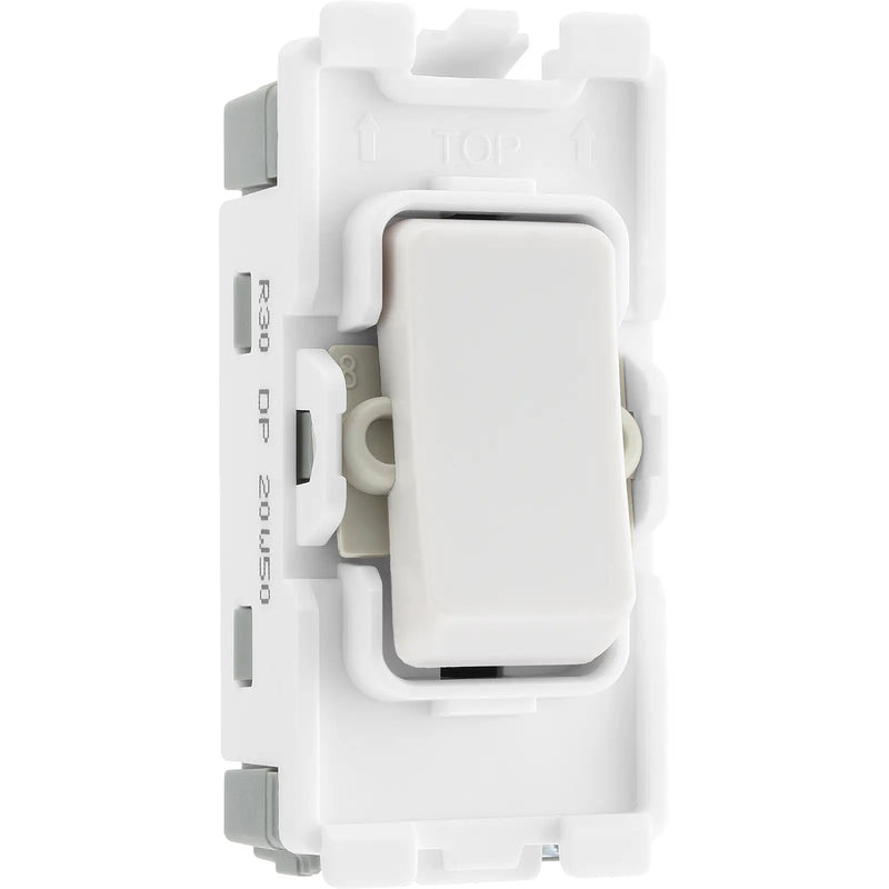 BG Electrical Grid - 2 module, square