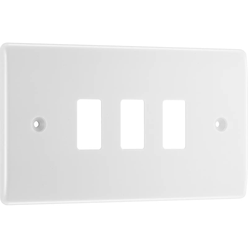 BG Electrical Grid - 6 module, square