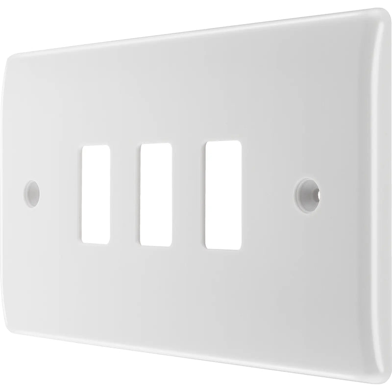BG Electrical Grid - 6 module, square
