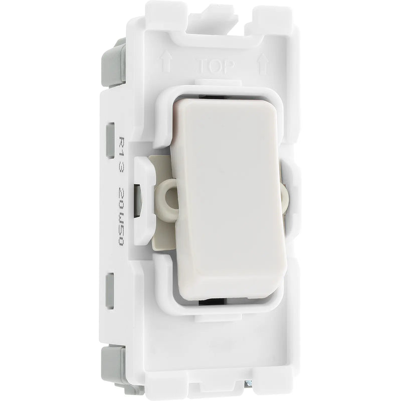 BG Electrical Grid - 2 module, square