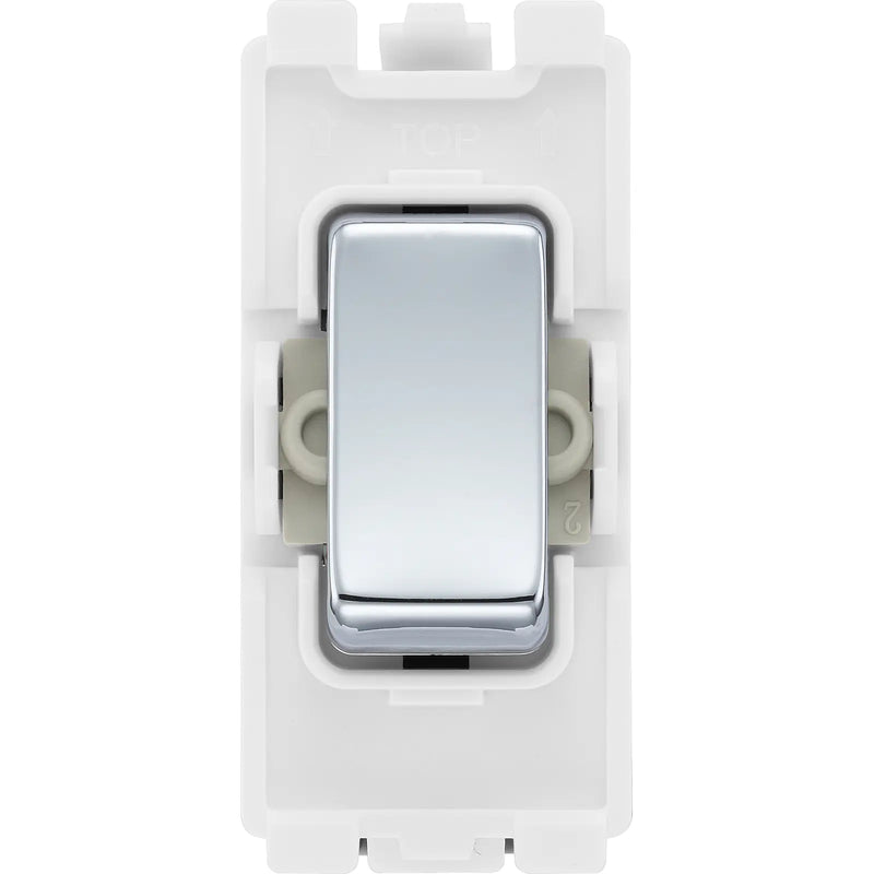 BG Electrical Grid - 4 module, rectangular