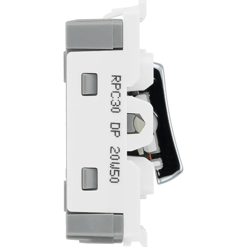 BG Electrical Grid - 4 module, rectangular