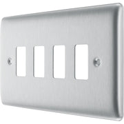 BG Electrical Grid - 12 module, rectangular