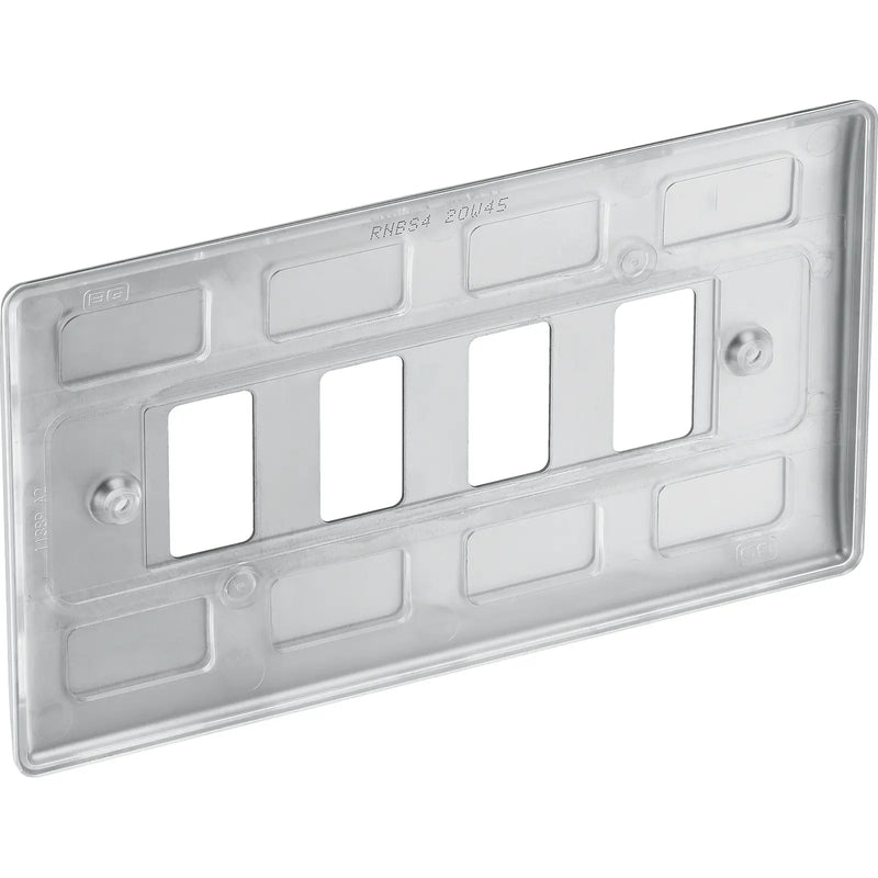 BG Electrical Grid - 12 module, rectangular