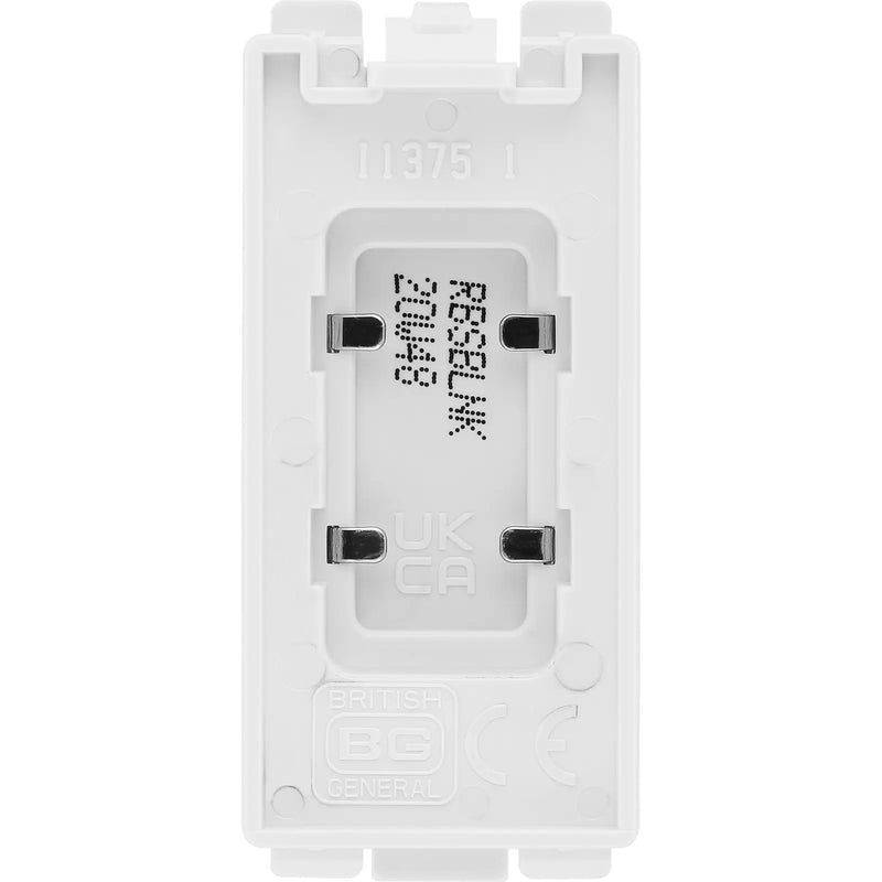 BG Electrical Grid - Flex outlet, up to 10mm (EVOLVE BLACK)