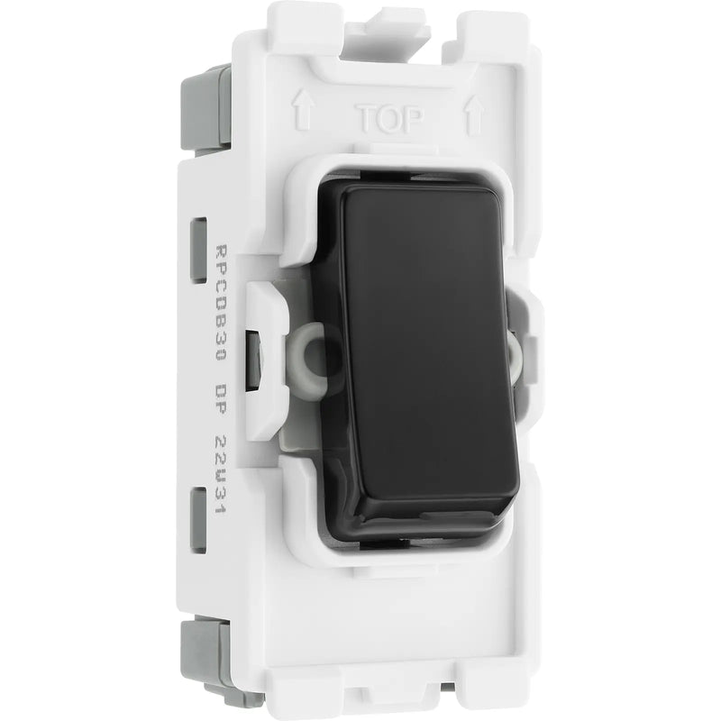 BG Electrical Grid - 3 module, rectangular