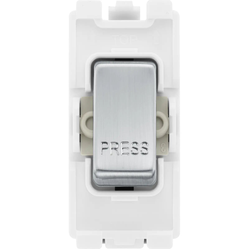 BG Electrical Grid - 4 module, rectangular