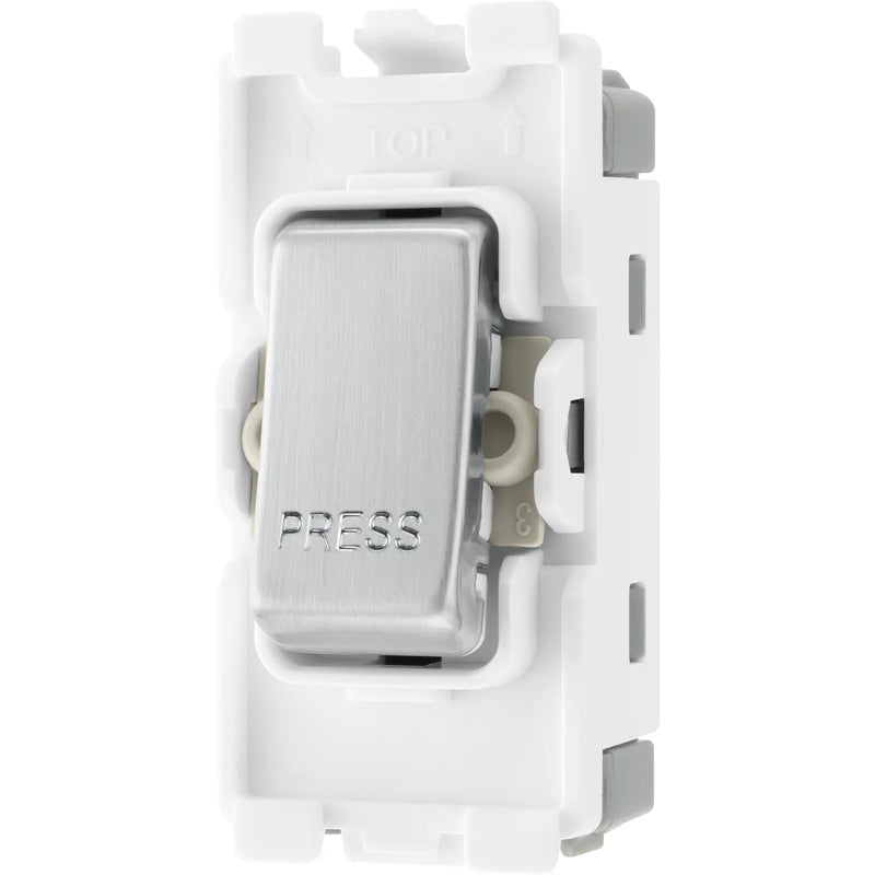 BG Electrical Grid - 4 module, rectangular