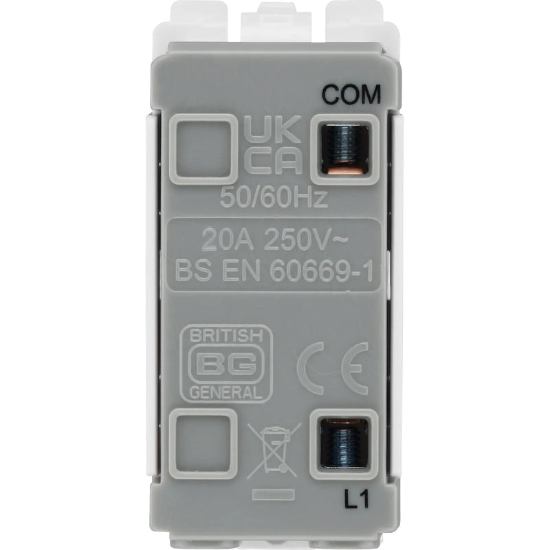 BG Electrical Grid - 4 module, rectangular