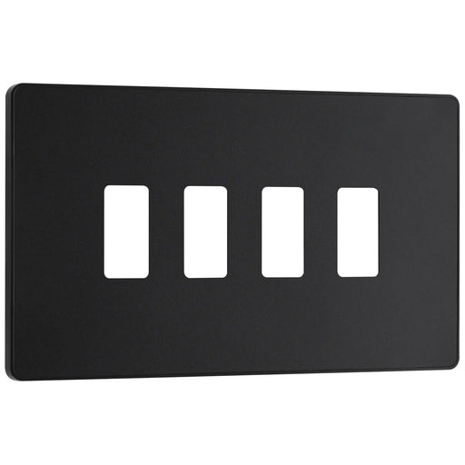 BG Electrical Grid - 4 module, rectangular