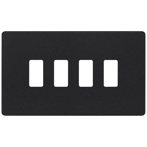 BG Electrical Grid - 4 module, rectangular