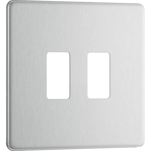 BG Electrical Grid - 2 module, square